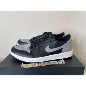 Jordan 1 Low Golf Shadow Grey SPIKELESS Mens Sizes DD9315 001